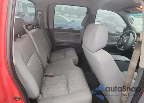 2007 Dodge Dakota Quad z USA, uszkodzony, nr VIN 1D7HE28K87S224322